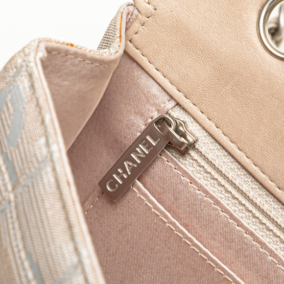 Pre-Loved Chanel Medium New Travel Line Nylon Single Flap - Picture 10 of 12